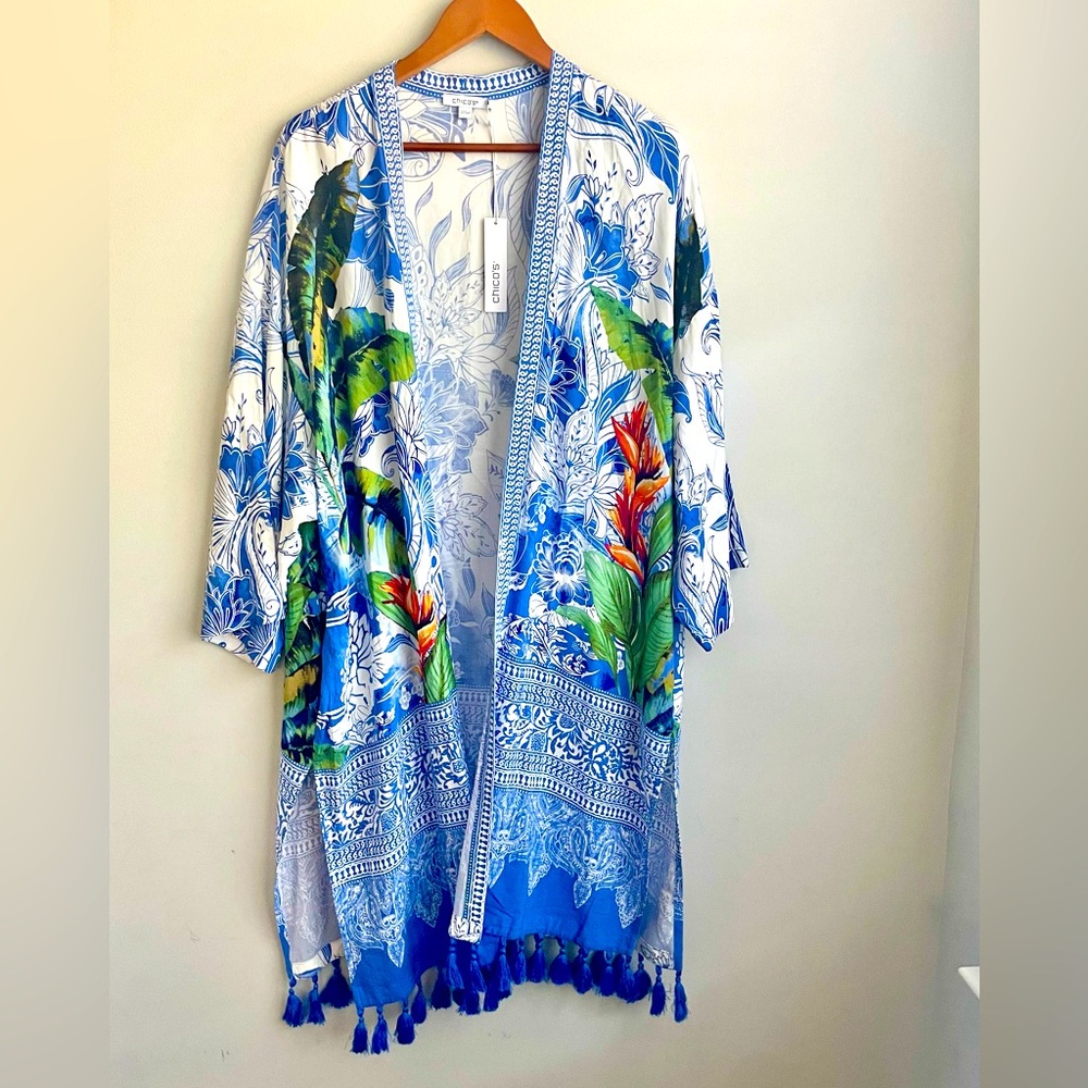 Chico’s Kimono NWT size L/XL